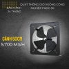 Quạt thông gió vuông FADC 50-4 - Hình ảnh 2