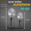 Quạt đứng đa dụng Super Win (50-QD) - Hình ảnh 2