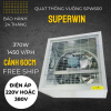 SPW600_220V Quạt thông gió lá sách Superwin - Hình ảnh 2