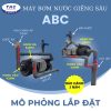 MÁY BƠM HÚT GIẾNG SÂU TÂN HOÀN CẦU ABC 3HP - 380V - Hình ảnh 4