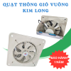 Quạt thông gió vuông Kim Long 30CM 160W - Hình ảnh 5