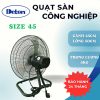 Quạt sàn Công nghiệp Deton Sải cánh 45CM – 75W - Hình ảnh 4