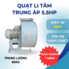 QUẠT LI TÂM TRUNG ÁP 5.5HP 380V 1450V/P - Hình ảnh 2