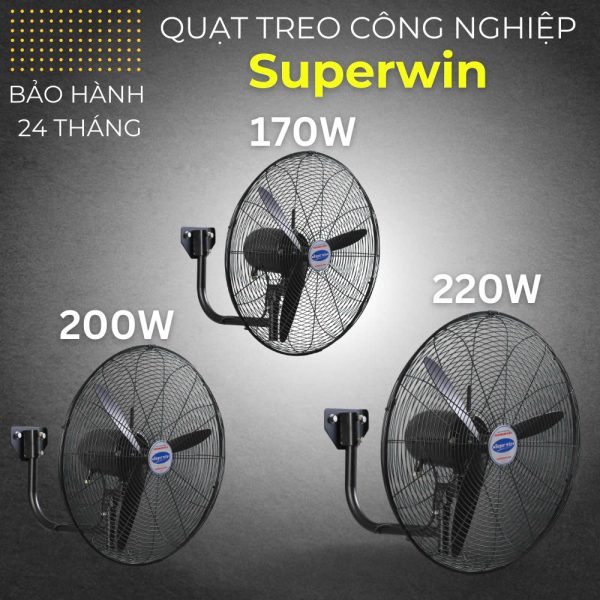 Quạt treo công nghiệp Super Win (SPW650- TW) - Hình ảnh 3