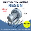 Máy sủi khí Oxy Resun GF công suất 2200W-380V - Hình ảnh 2
