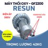 Máy sủi khí Oxy Resun GF công suất 2200W-380V - Hình ảnh 3