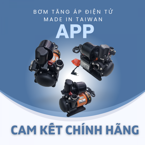 Bơm tăng áp điện tử APP HI-200 - Hình ảnh 2