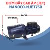 Bơm đẩy cao áp Nanoco NJET750 750W - Hình ảnh 3