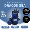 Máy bơm nước chống ngập thả chìm nhựa có phao chống cạn - 400W