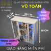 Quạt thông gió 2 mặt lưới 500x500 - Hình ảnh 2