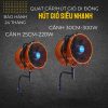 Quạt Hút Khói Dành Cho Bếp Nướng Ngoài Trời Cánh 25CM dạng Treo - Hình ảnh 4
