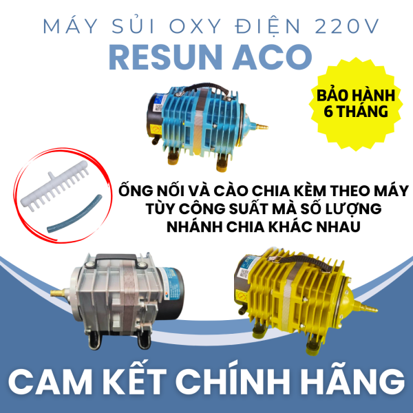 Máy sủi khí bể hải sản Resun ACO-012 320W - Hình ảnh 2