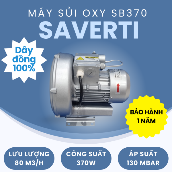 MÁY SỦI KHÍ SAVERTI SB210-370 (370W)